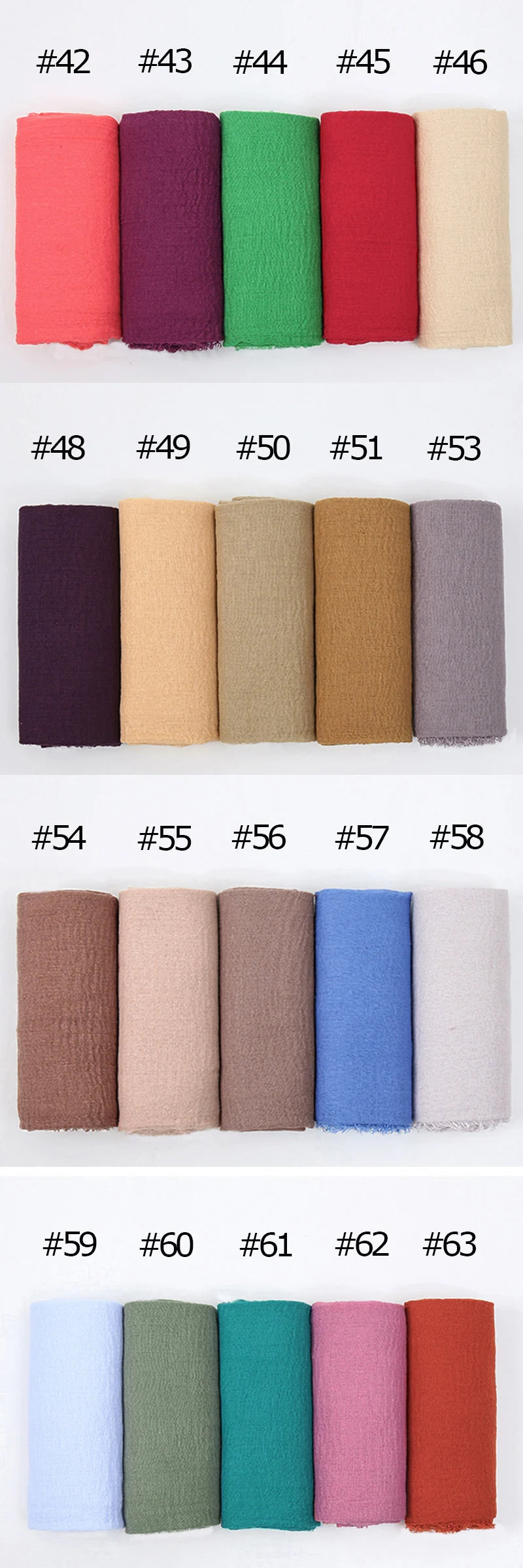 Eleganter Baumwoll-Hijab – Leicht, Atmungsaktiv und Vielseitig