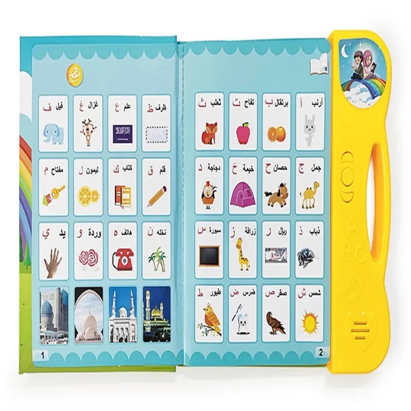 Arabisch-Englisches Elektronisches Lernbuch für Kinder – Interaktives Bildungsbuch mit Audio
