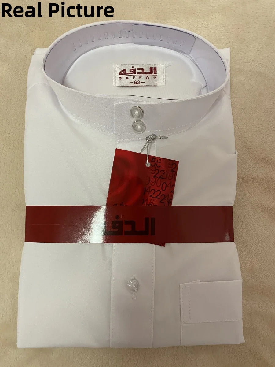 ثوب الدفة الرجالي - زي عربي كلاسيكي مصنوع من القطن والبوليستر