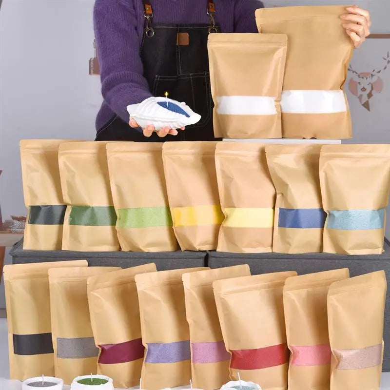 Bunte Sandwachskörner – Aromatherapie & Kerzendekoration (500g)