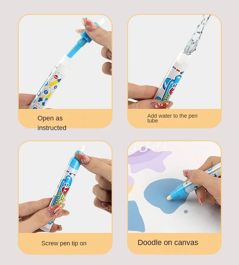 Magische Wasser-Zeichenmatte für Kinder – Unterwasserwelt-Design