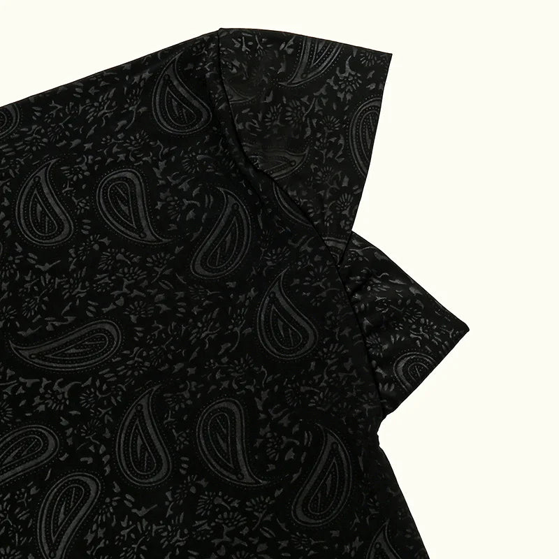 Bequemer Einteiler-Hijab mit elegantem Paisley-Muster – Ideal zum Beten & für den Alltag
