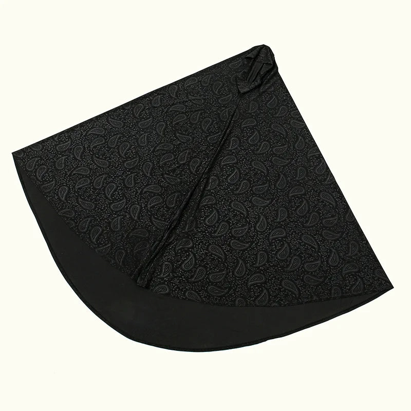 Bequemer Einteiler-Hijab mit elegantem Paisley-Muster – Ideal zum Beten & für den Alltag
