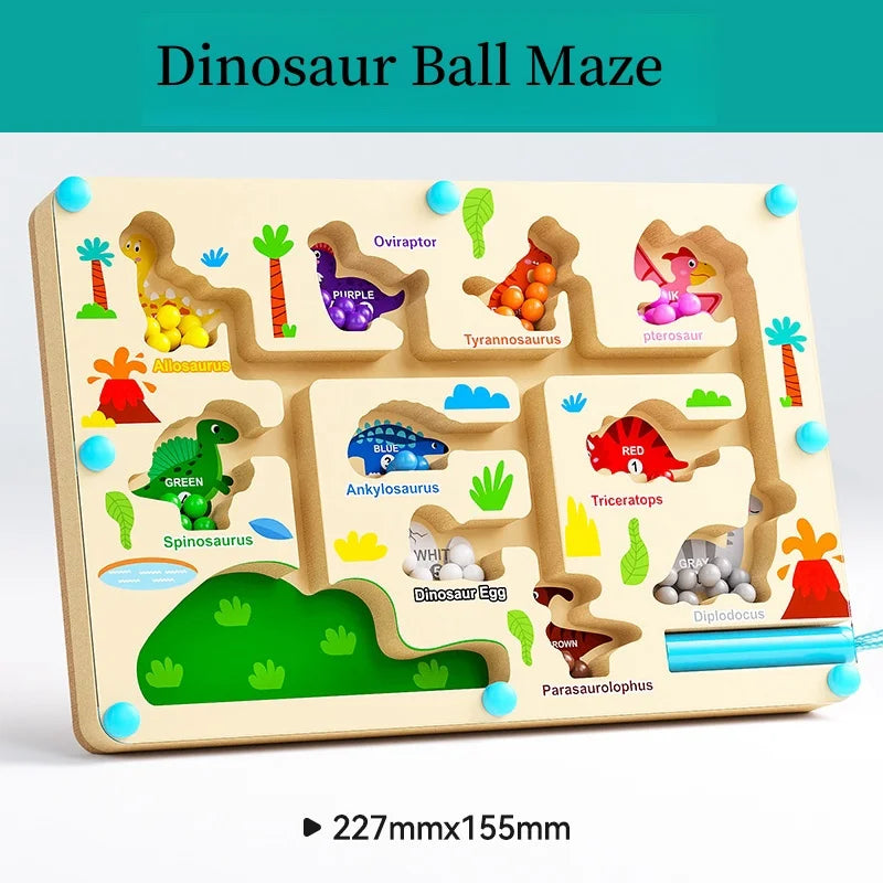 Children’s Magnetic Number Maze – Concentration & Attention Training Toy