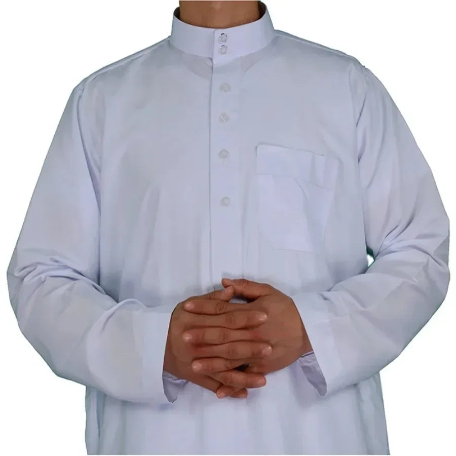 ثوب الدفة الرجالي - زي عربي كلاسيكي مصنوع من القطن والبوليستر