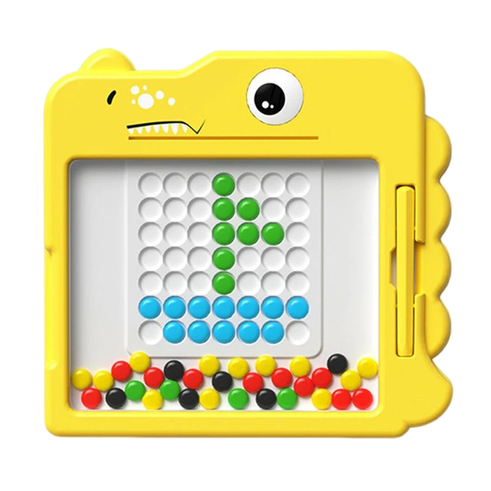 Magnetische Zeichen- und Mosaiktafel für Kinder – Ente Design