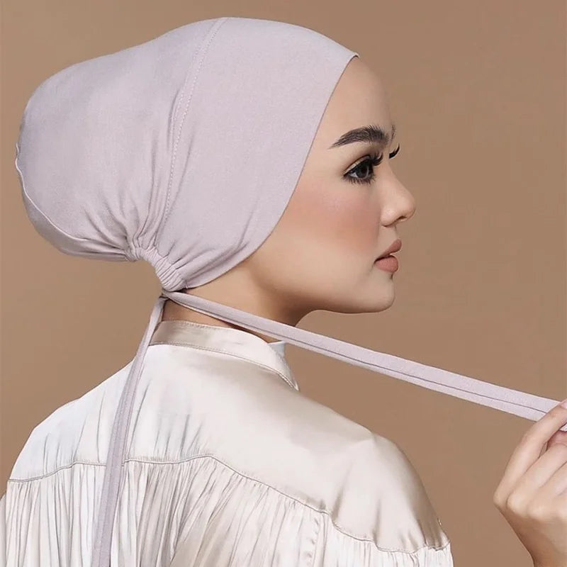 حجاب داخلي من القطن الفاخر - مريح وجيد التهوية