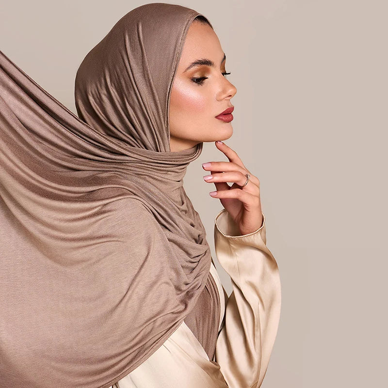 Premium Polyester Hijab – Weich, Elegant & Vielseitig (170×60 cm)