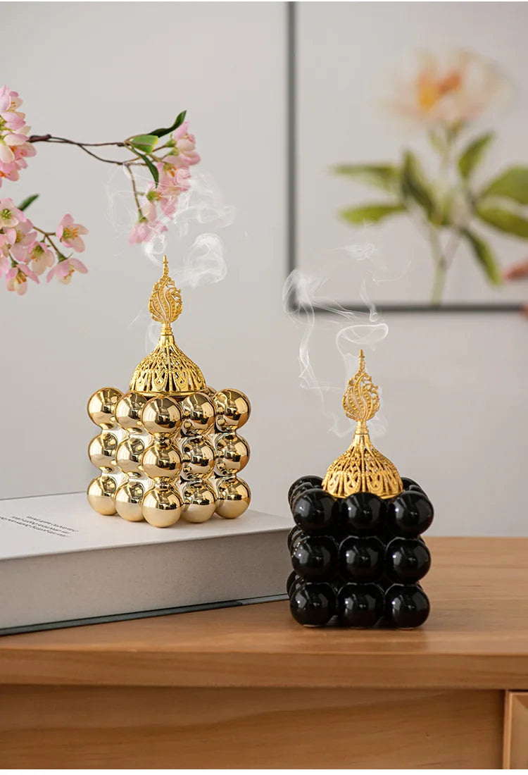 Eleganter Keramik-Aroma-Brenner – Luxus Räuchergefäß für Zuhause und Büro