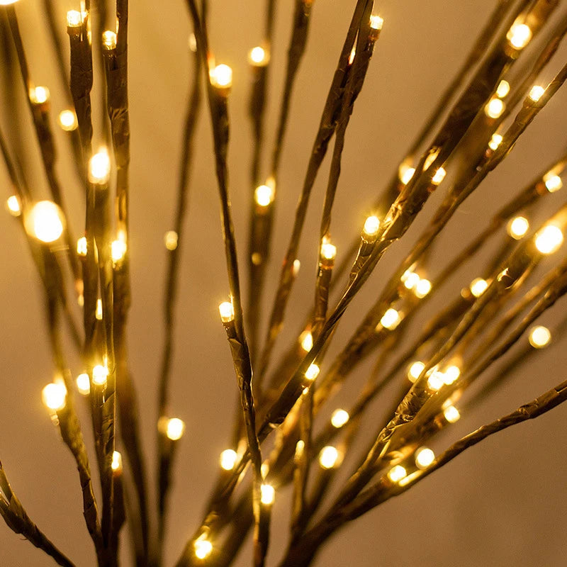 LED Baumzweig-Licht – 20 LEDs – Warmweiß – Batteriebetrieben
