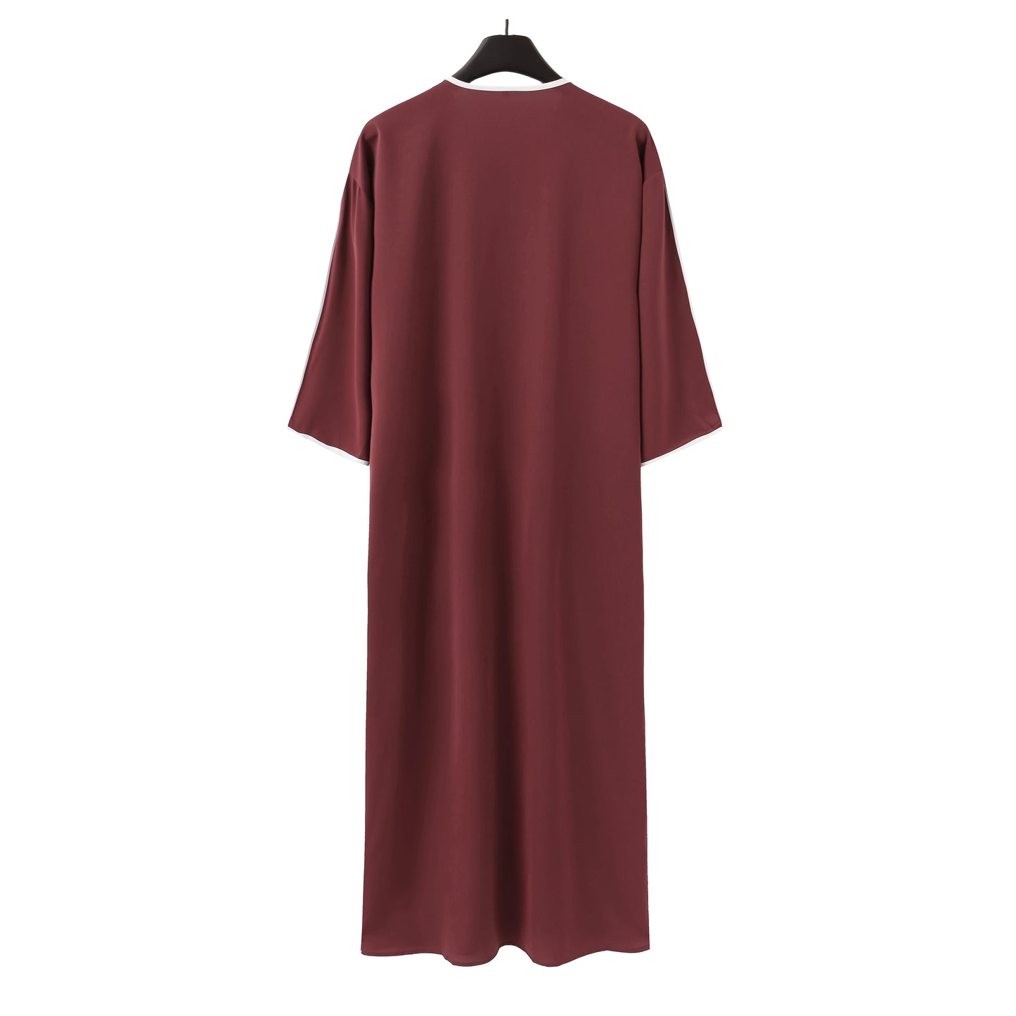 Herren Kaftan mit Stickerei – Locker geschnitten, kurzärmlig, atmungsaktiv – Traditionelles marokkanisches Design