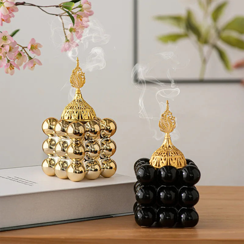 Eleganter Keramik-Aroma-Brenner – Luxus Räuchergefäß für Zuhause und Büro