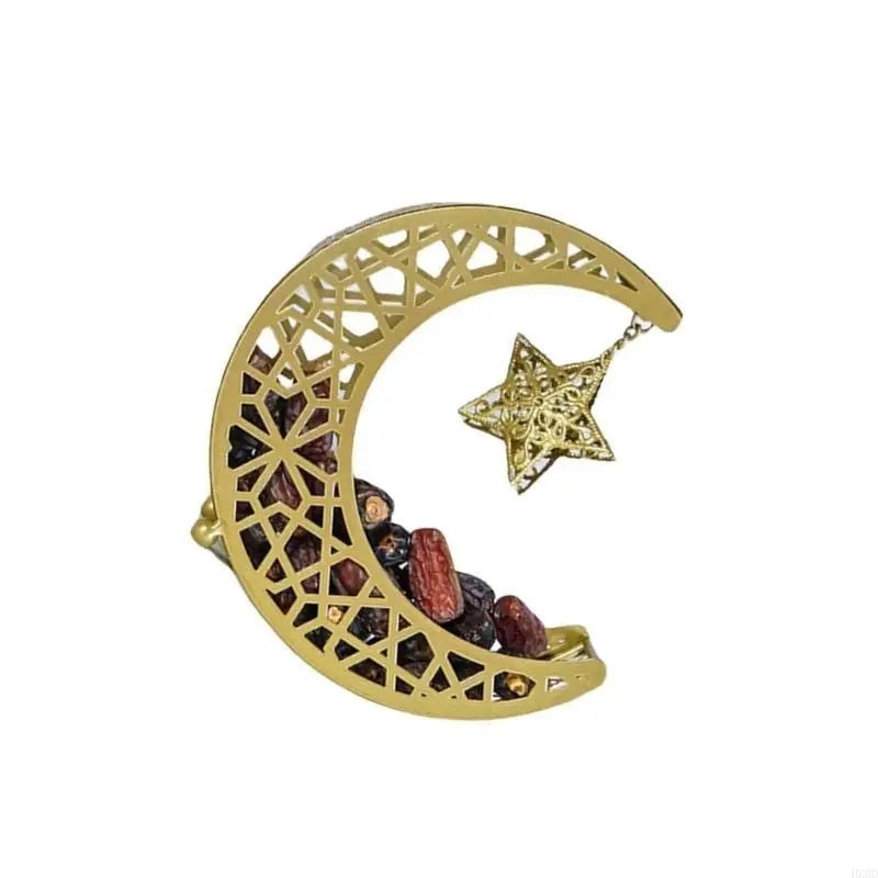 Elegante Metall-Snackschale – Serviertablett für Ramadan, Feste & Zuhause