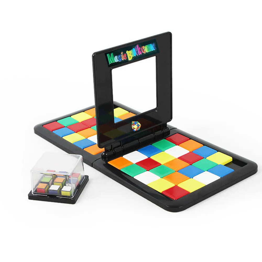 Farben-Rennspiel für Kinder – Quadratisches Puzzle- und Geschicklichkeitsspiel