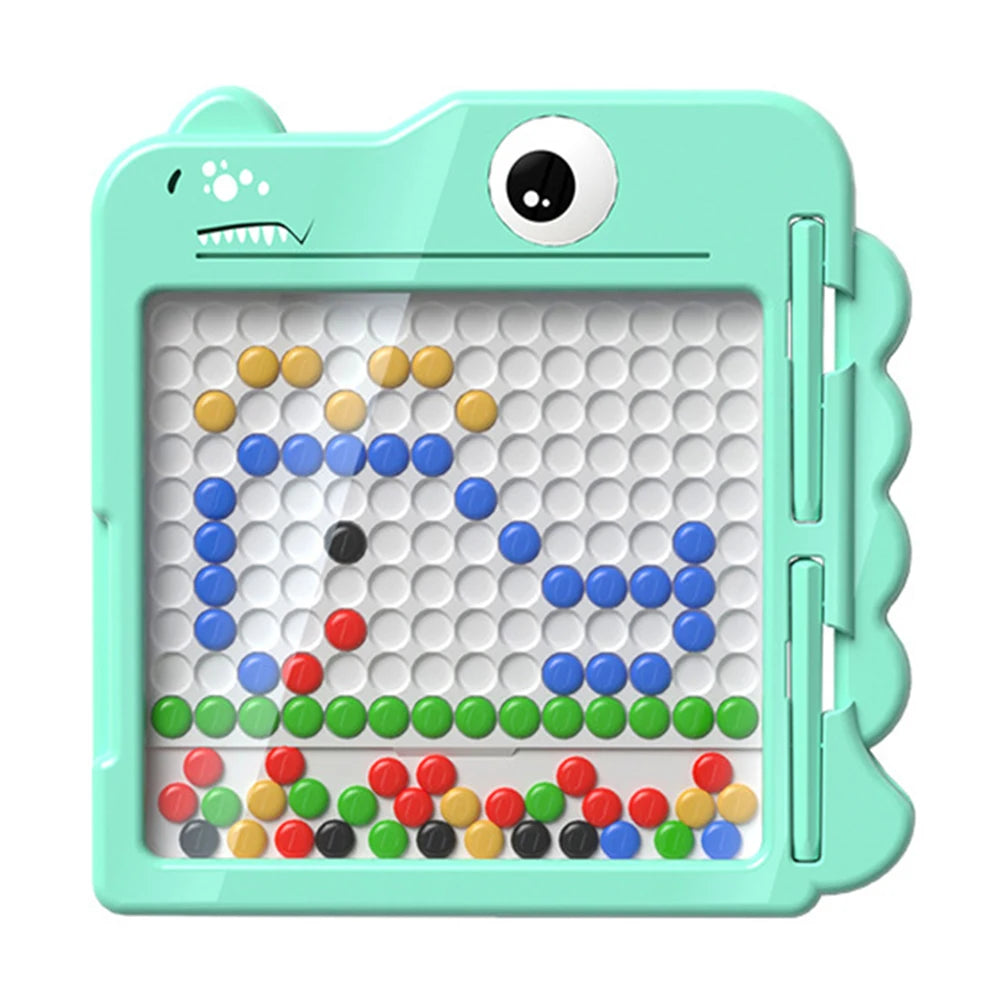 Magnetische Zeichen- und Mosaiktafel für Kinder – Ente Design