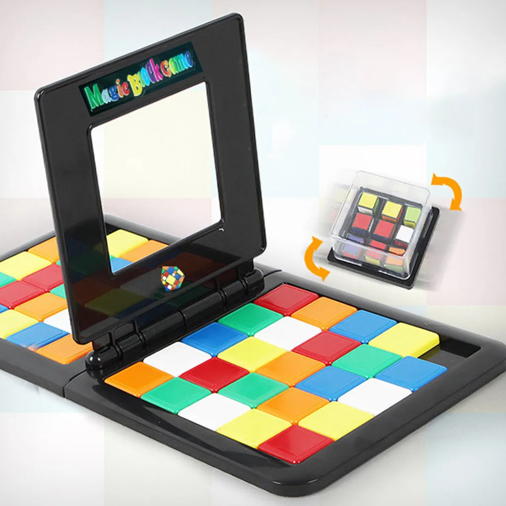 Farben-Rennspiel für Kinder – Quadratisches Puzzle- und Geschicklichkeitsspiel