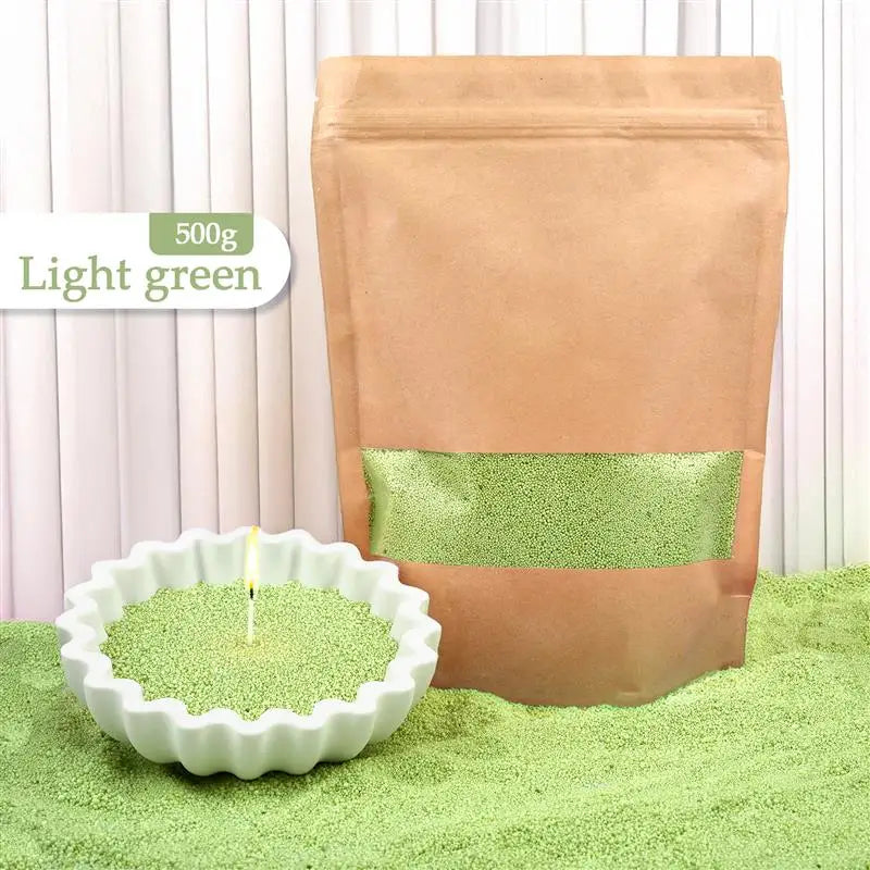 Bunte Sandwachskörner – Aromatherapie & Kerzendekoration (500g)