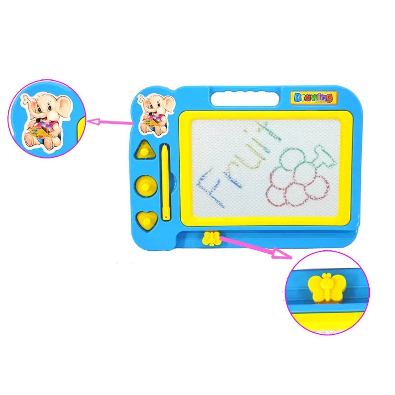 Magnetische Maltafel für Kinder – Bunte Lern- und Zeichentafel