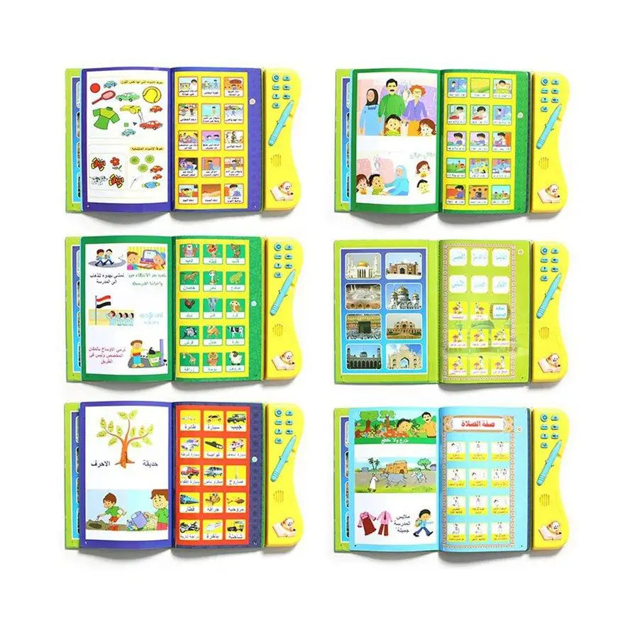 Arabisches Kinder-E-Book – Interaktives Lernspielzeug mit Koran und Gebeten