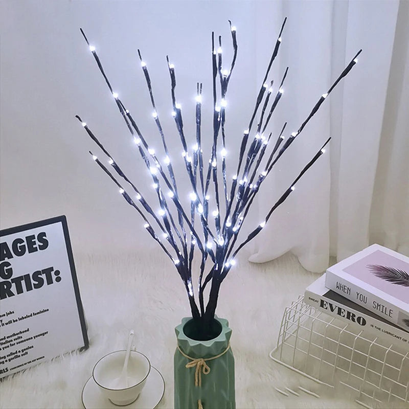 LED Baumzweig-Licht – 20 LEDs – Warmweiß – Batteriebetrieben