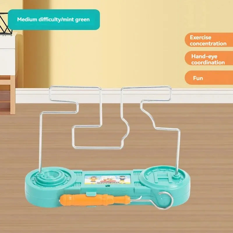 Elektrisches Touch-Maze-Spiel – Interaktives Puzzle, Konzentrations- & Reaktionstraining für Kinder
