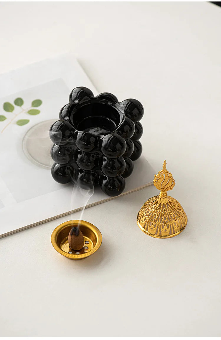 Eleganter Keramik-Aroma-Brenner – Luxus Räuchergefäß für Zuhause und Büro