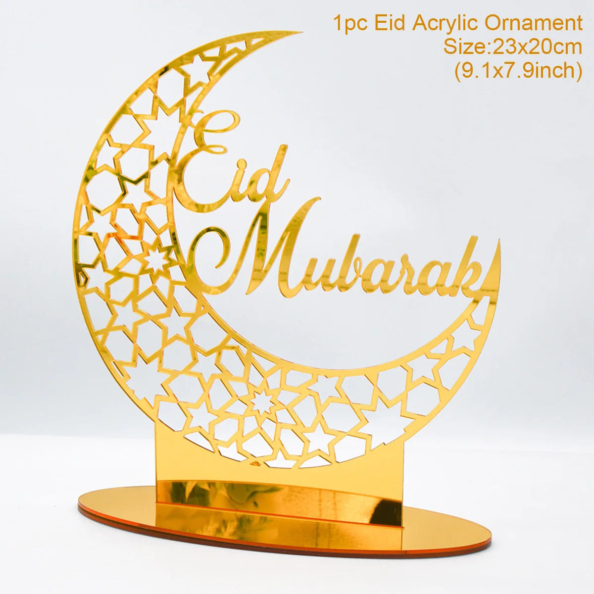 Edle Ramadan & Eid Acryl-Dekorationen – LED Tischleuchten & Deko-Ständer