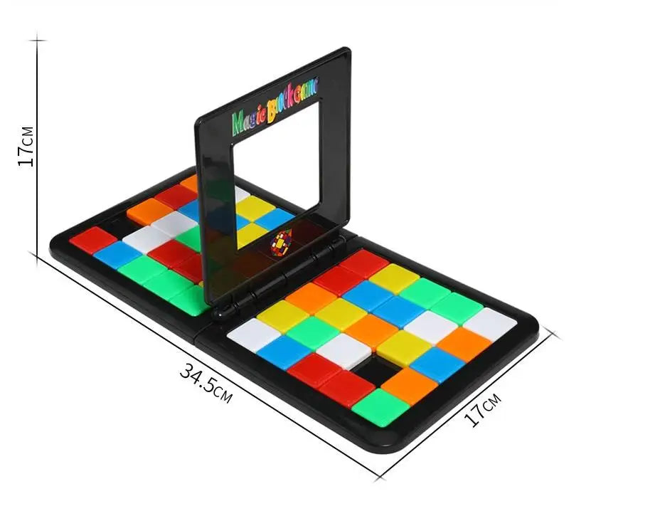 Farben-Rennspiel für Kinder – Quadratisches Puzzle- und Geschicklichkeitsspiel