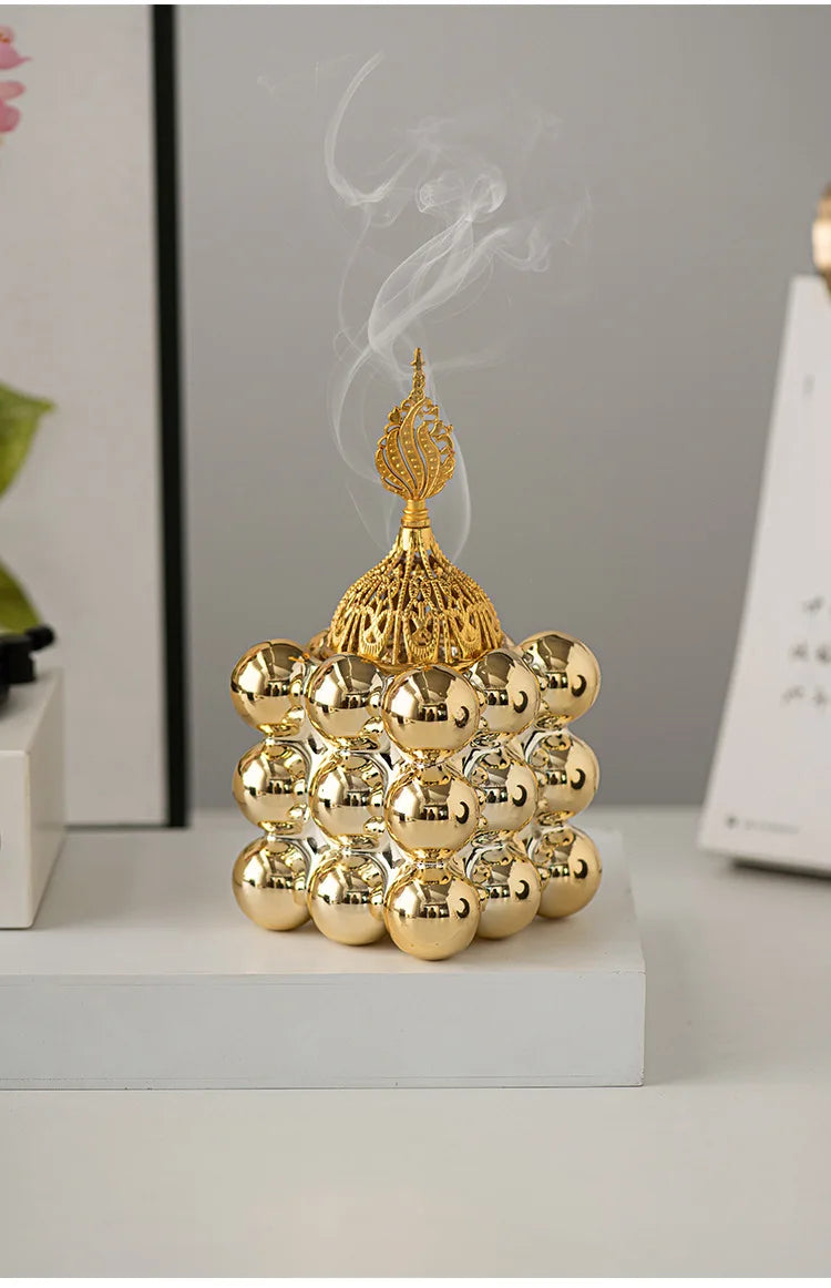 Eleganter Keramik-Aroma-Brenner – Luxus Räuchergefäß für Zuhause und Büro