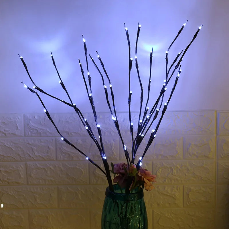 LED Baumzweig-Licht – 20 LEDs – Warmweiß – Batteriebetrieben