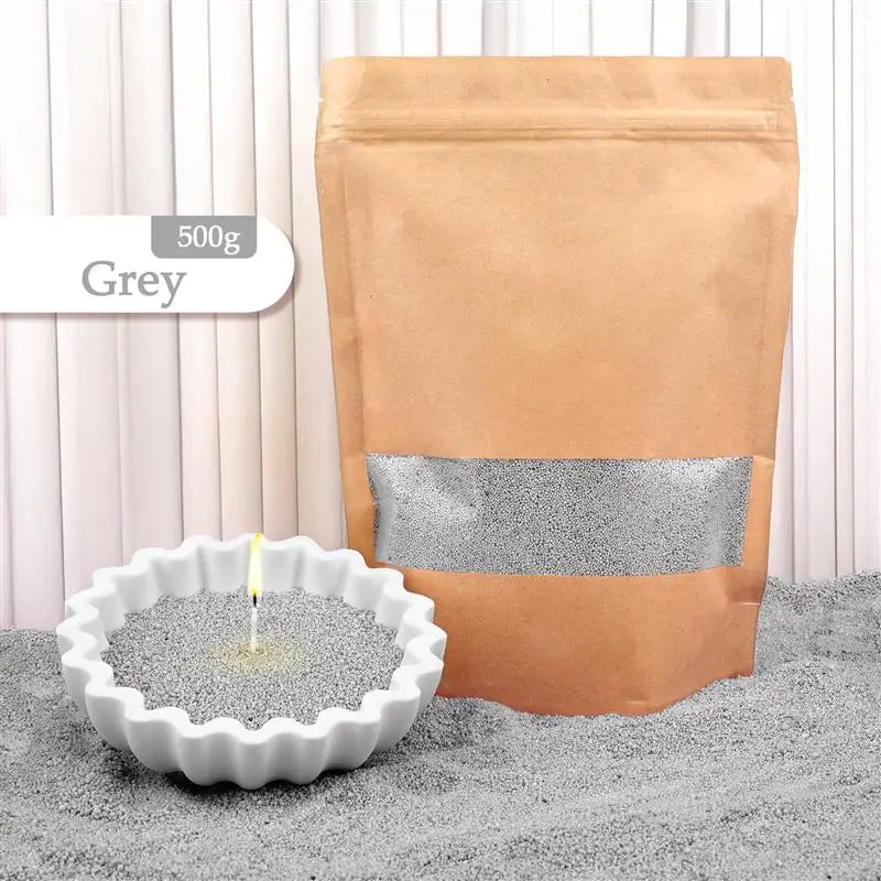 Bunte Sandwachskörner – Aromatherapie & Kerzendekoration (500g)