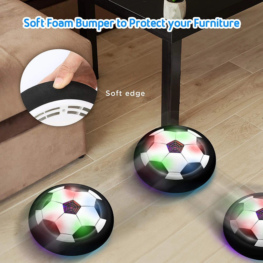 Schwebender LED-Fußball mit Musik für Kinder – Indoor & Outdoor Spielspaß