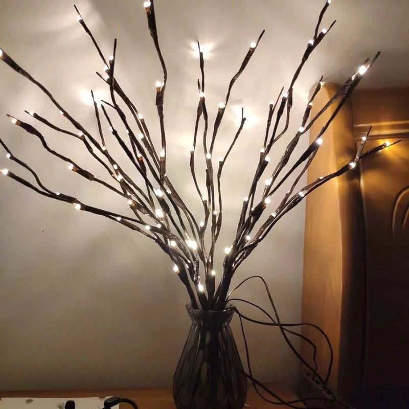 LED Baumzweig-Licht – 20 LEDs – Warmweiß – Batteriebetrieben