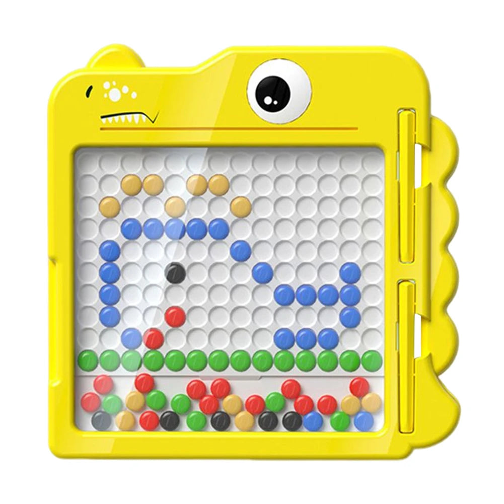 Magnetische Zeichen- und Mosaiktafel für Kinder – Ente Design