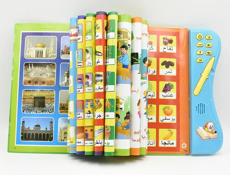 Arabisches Kinder-E-Book – Interaktives Lernspielzeug mit Koran und Gebeten