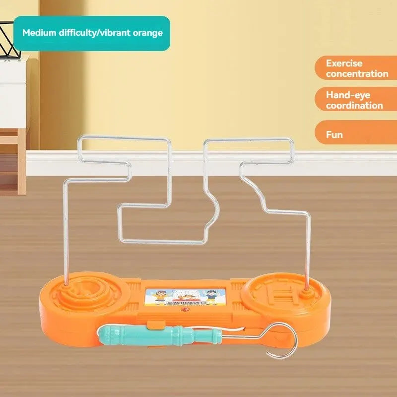 Elektrisches Touch-Maze-Spiel – Interaktives Puzzle, Konzentrations- & Reaktionstraining für Kinder