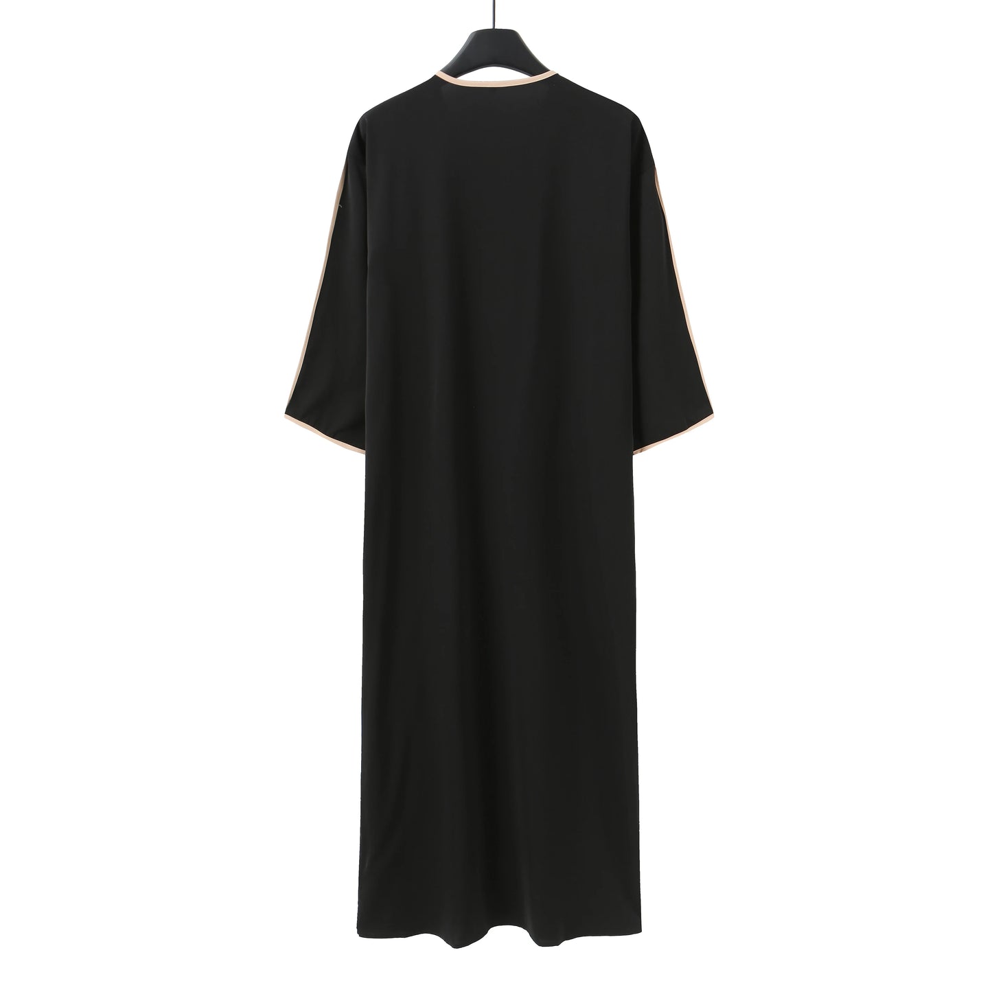 Herren Kaftan mit Stickerei – Locker geschnitten, kurzärmlig, atmungsaktiv – Traditionelles marokkanisches Design