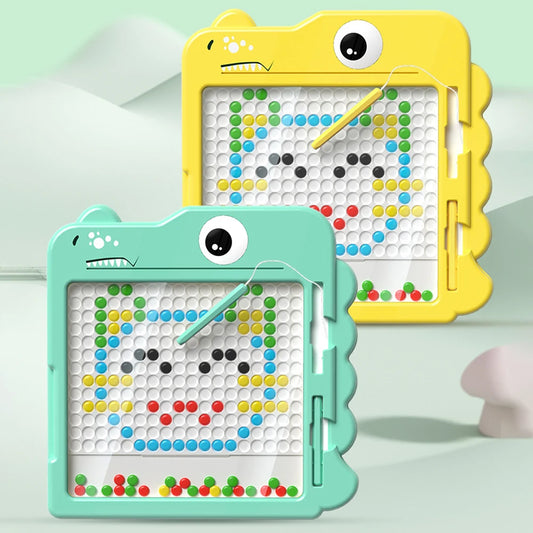 Magnetische Zeichen- und Mosaiktafel für Kinder – Ente Design