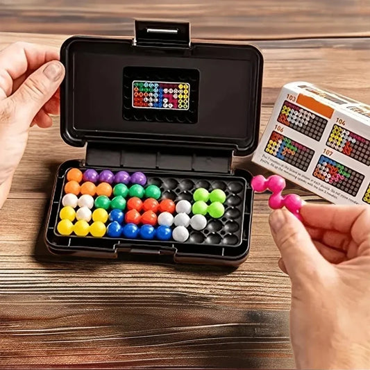 3D Logik-Puzzle für Kinder – Montessori-Pyramide mit 120 Denkaufgaben