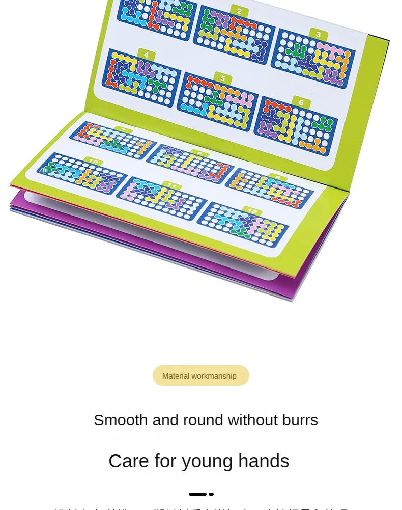 3D Logik-Puzzle für Kinder – Montessori-Pyramide mit 120 Denkaufgaben