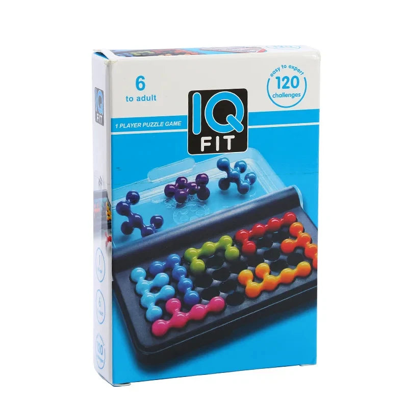 3D Logik-Puzzle für Kinder – Montessori-Pyramide mit 120 Denkaufgaben