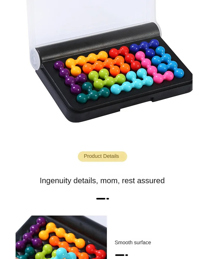 3D Logik-Puzzle für Kinder – Montessori-Pyramide mit 120 Denkaufgaben