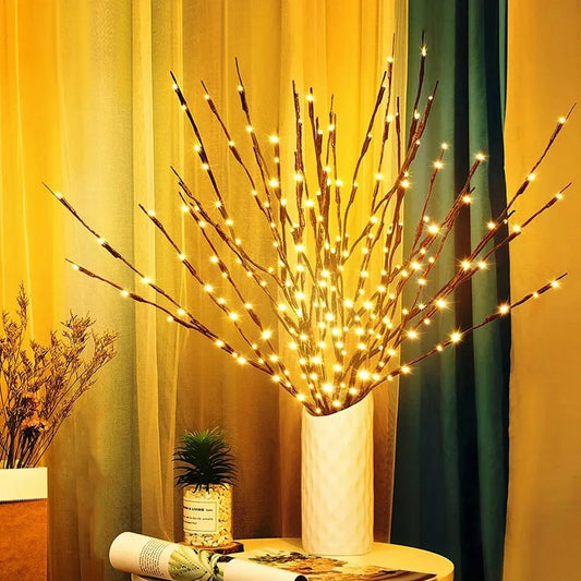 LED Baumzweig-Licht – 20 LEDs – Warmweiß – Batteriebetrieben