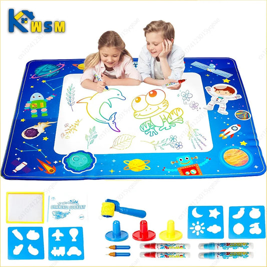 Magische Wasser-Zeichenmatte für Kinder – Unterwasserwelt-Design
