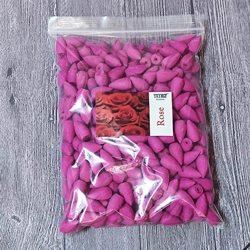 Bunte Aromatherapie-Räucherkegel – Natürliche Duftmischung für Zuhause & Meditation