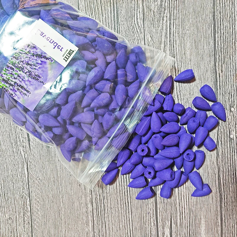 Bunte Aromatherapie-Räucherkegel – Natürliche Duftmischung für Zuhause & Meditation