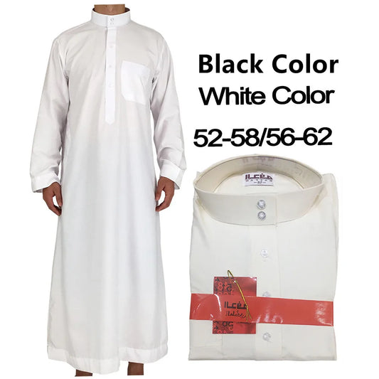 Daffah Herren Thobe – Klassische Arabische Tracht aus Baumwolle & Polyester