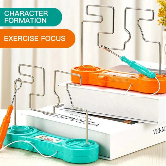 Elektrisches Touch-Maze-Spiel – Interaktives Puzzle, Konzentrations- & Reaktionstraining für Kinder