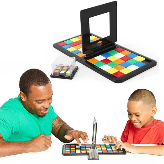 Farben-Rennspiel für Kinder – Quadratisches Puzzle- und Geschicklichkeitsspiel