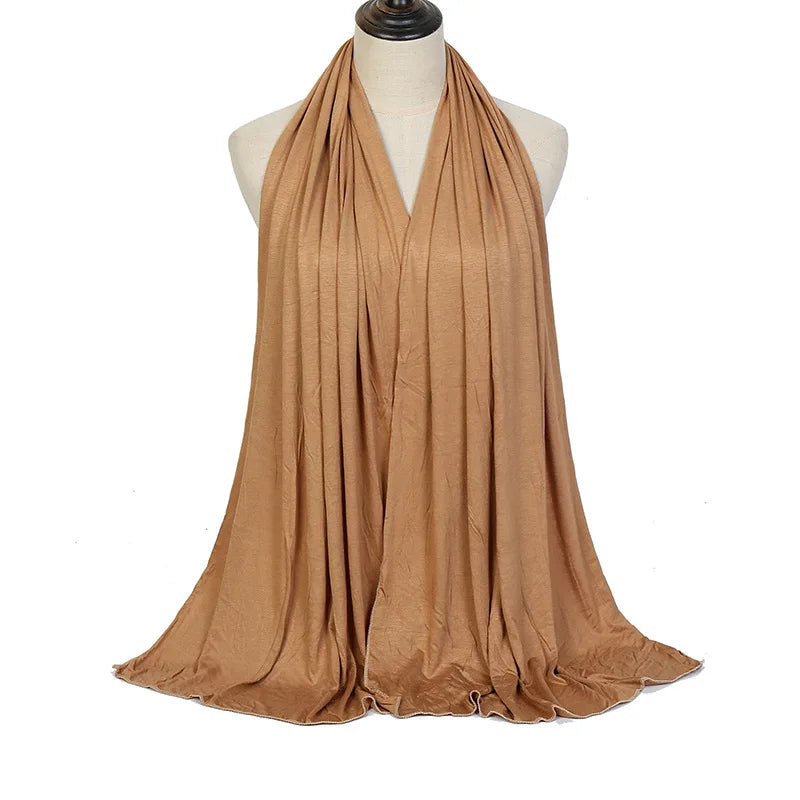 Premium Polyester Hijab – Weich, Elegant & Vielseitig (170×60 cm)